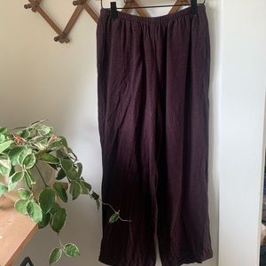Eileen Fisher linen pants